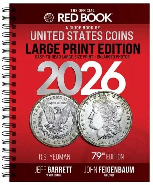 Read more about the article A Guide Book of United States Coins Red Book 2026 New ( Large Prrint )