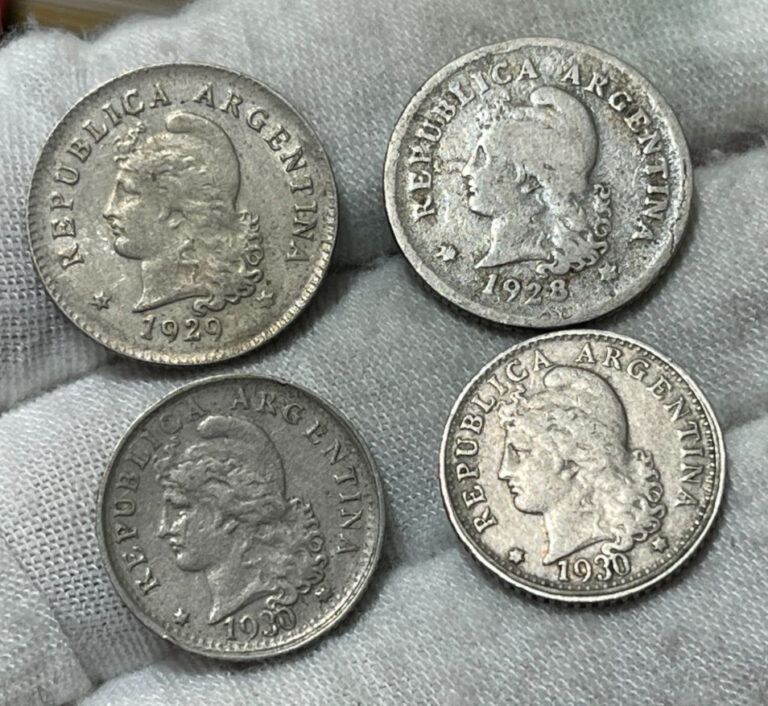 Read more about the article Early Argentina 4 Coins lot