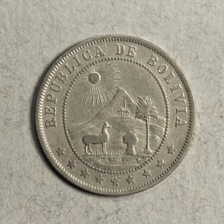 Read more about the article 1909 BOLIVIA 10 CENTAVOS copper-nickel NICE HIGHER END CIRCULATED COIN KM# 174.3