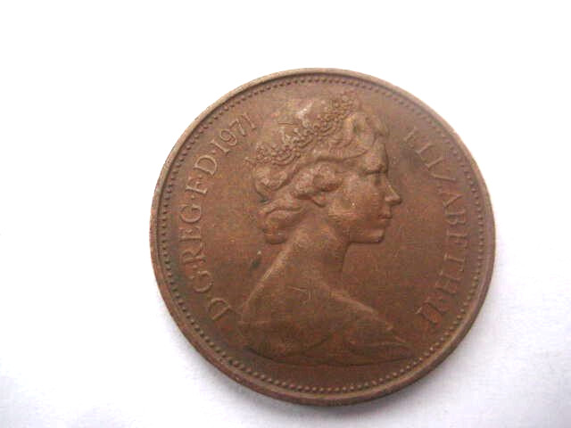 Read more about the article 1971 2 New Pence British Elizabeth II Coin