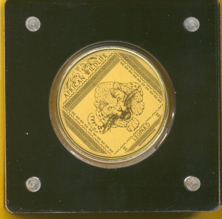 Read more about the article 2021 Niger 999 Gold Coin Leopard Panthera Big Cat Africa Fauna Wildlife WWF
