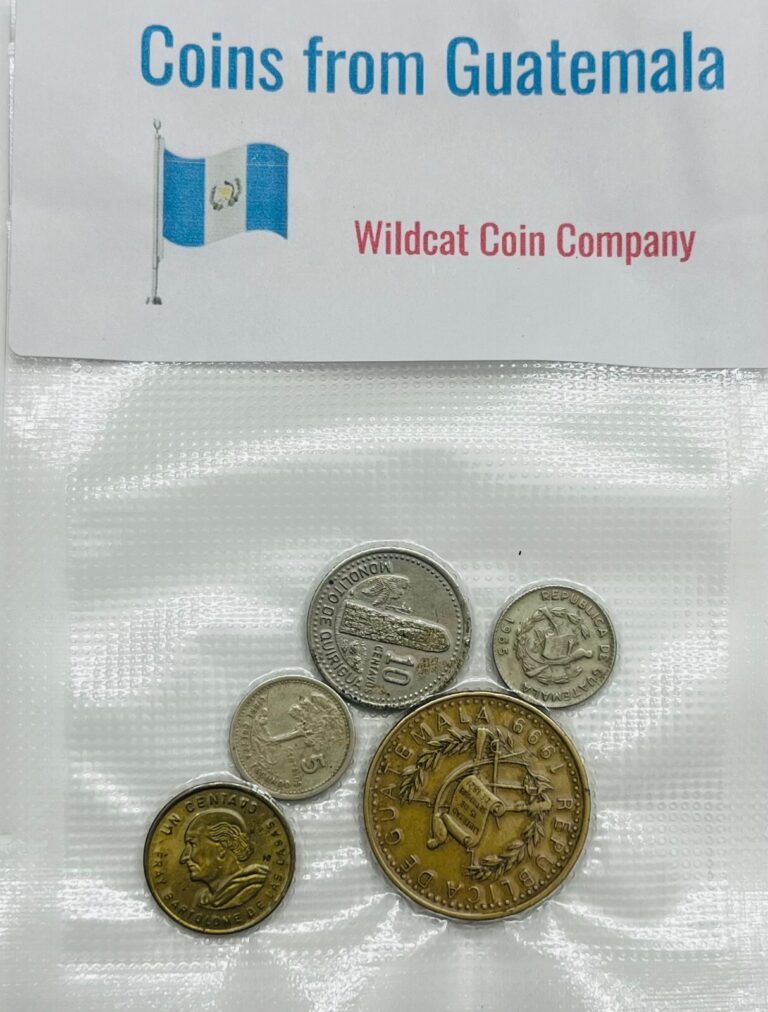 Read more about the article Guatemala – 5 Random Coins – Free Shipping