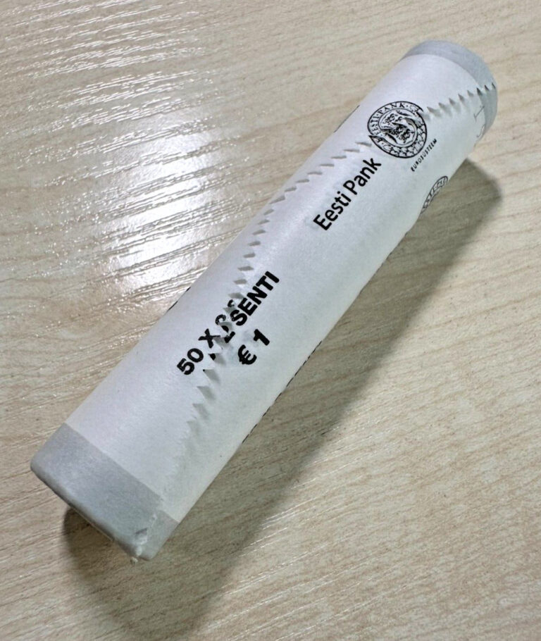 Read more about the article ESTONIA 2021 2 cent UNC Mint Coin Roll. 50 coins x 2 cent. KM# 62