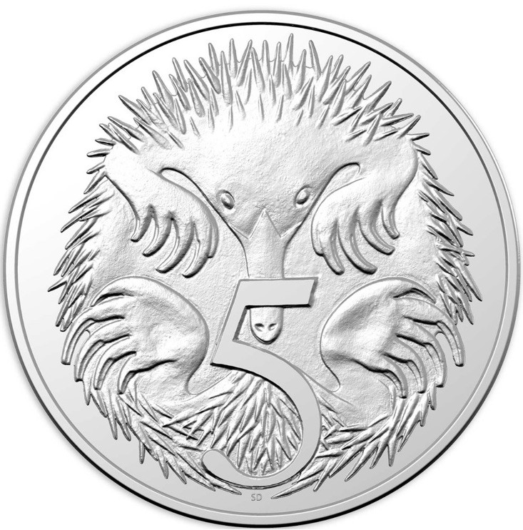 Read more about the article Australia 2025 Copper-Nickel 5 Cents. Charles III. UNC BU US Seller