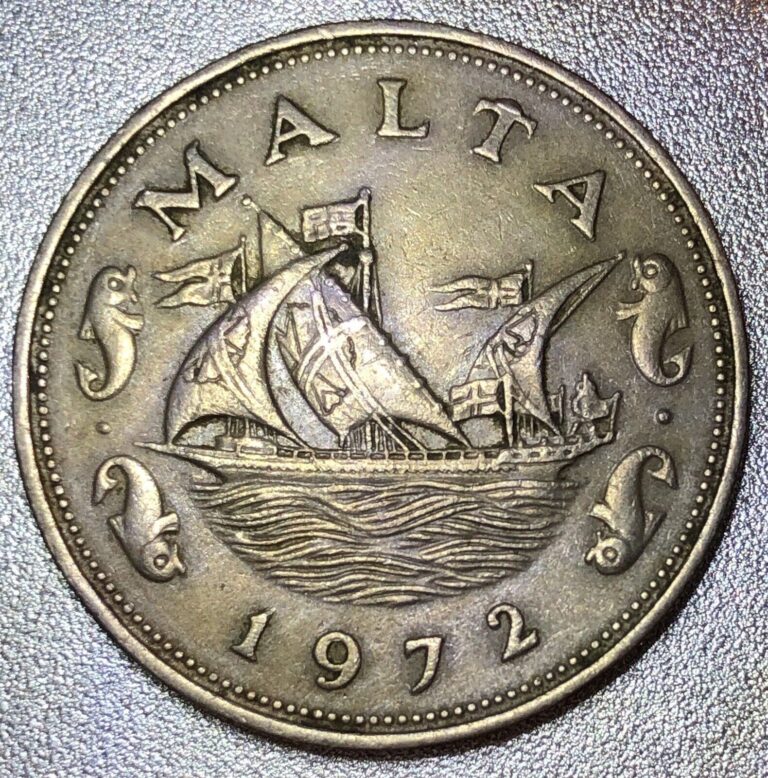 Read more about the article 1972 Malta 10 cents Coin Km#11