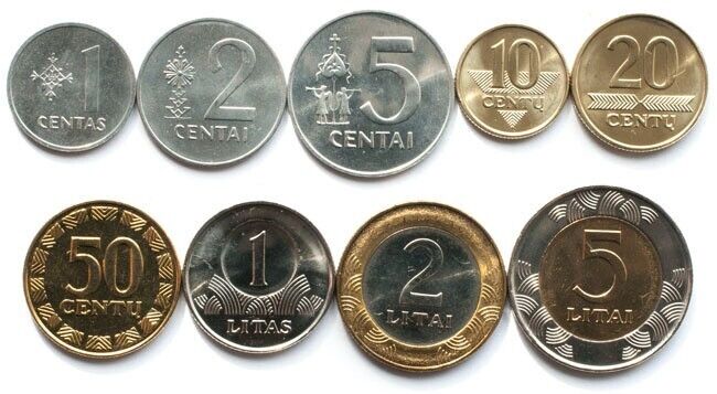 Read more about the article Lithuania 9 coins set 1991-2013 UNC (#583)