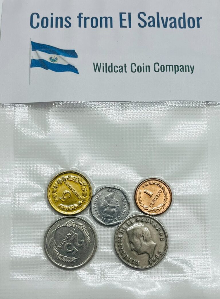 Read more about the article El Salvador – 5 Random Coins – Free Shipping