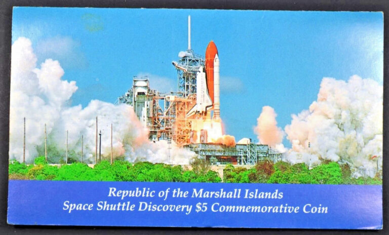 Read more about the article Space Shuttle Discovery $5 Commemorative Coin – Republic of the Marshall Islands