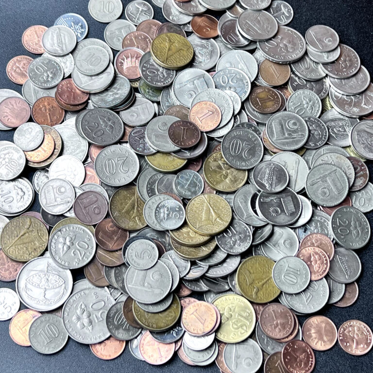 Read more about the article Malaysia Coins in Bulk: Lot of 600 Random Malaysian Coins 🇲🇾