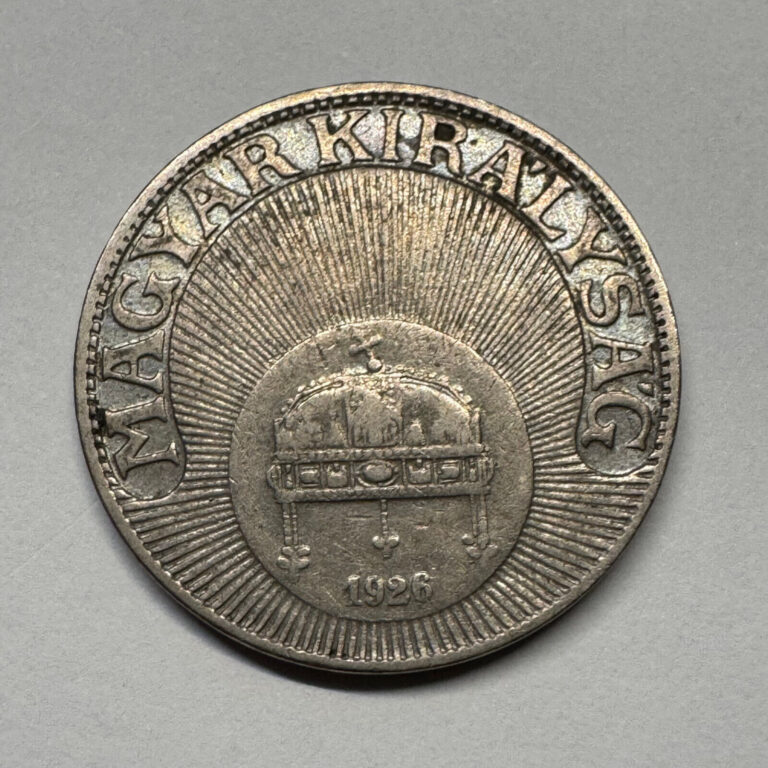 Read more about the article 1926 Hungary 20 Filler – Beautiful Coin – #B-055