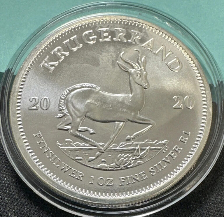 Read more about the article 2020 South Africa 1 oz silver Krugerrand