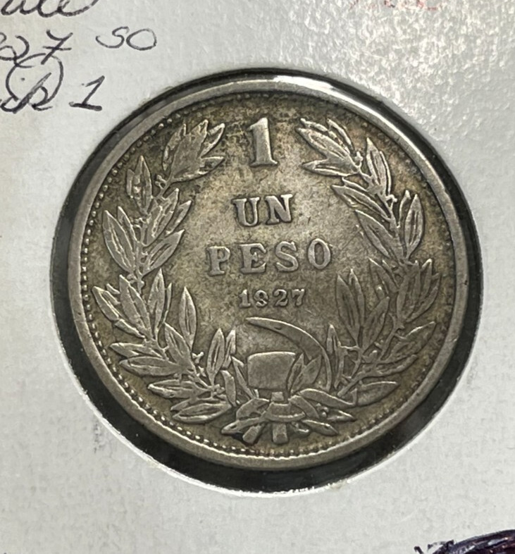 Read more about the article 1927 Chile One Peso Coin Great Condition