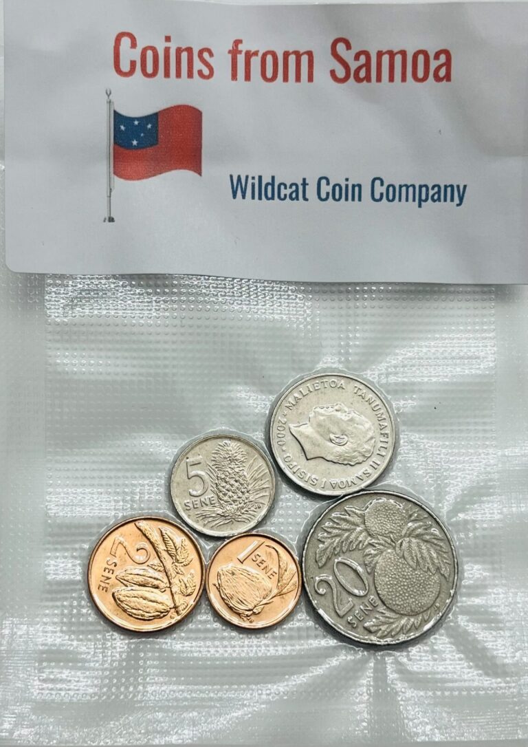 Read more about the article Samoa – 5 Random Coins – Free Shipping