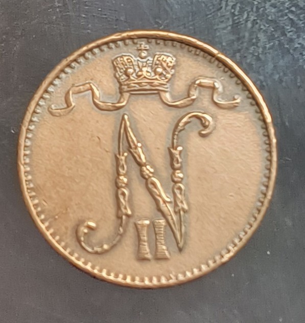 Read more about the article 1906 Finland 1 Penni Coin