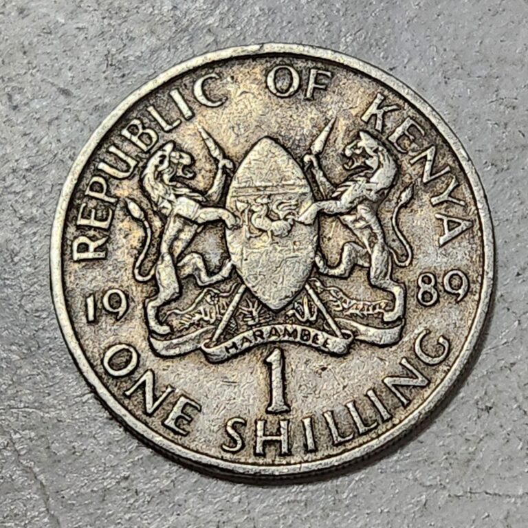 Read more about the article KENYA 🇰🇪 ONE (1) SHILLING COIN 1989