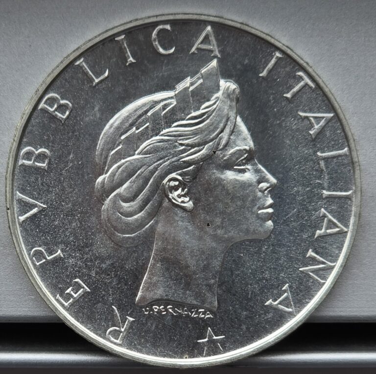 Read more about the article Brilliant Uncirculated Italy 1986 R 500 Lire Silver Coin
