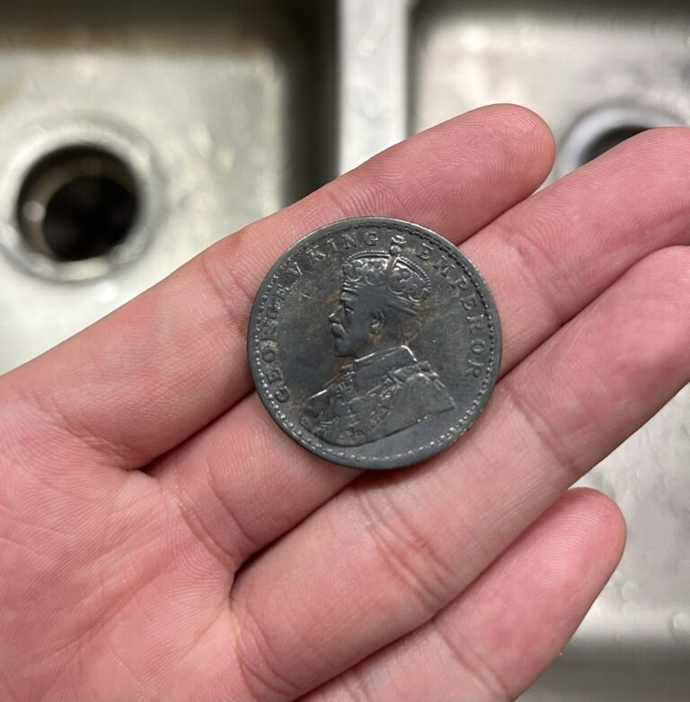 Read more about the article 1911 British India Silver “Pig” Rupee Great Toning