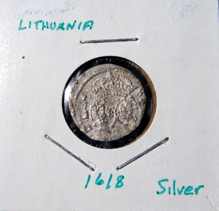 Read more about the article 1618 Lithuania (Poland) old world silver coin