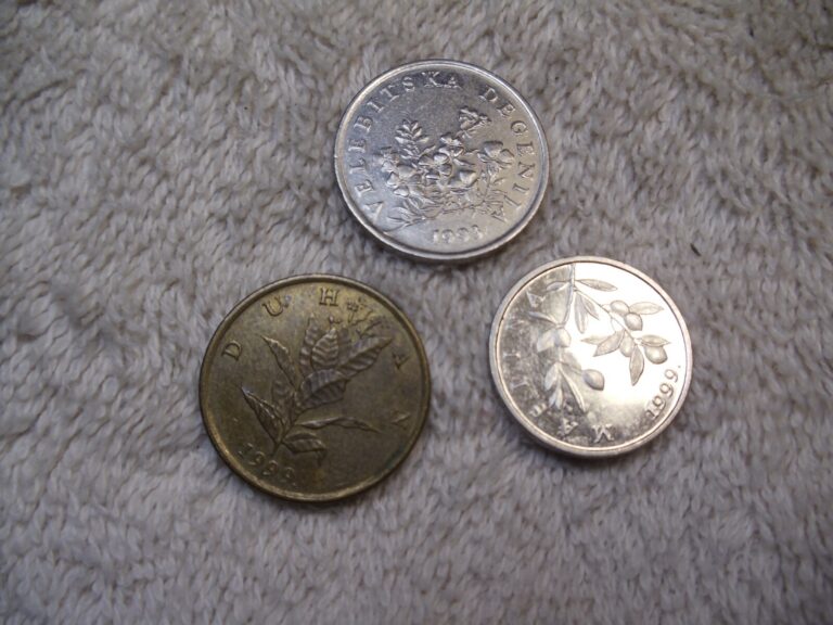 Read more about the article CROATIA COINS 1993 50 LIPA  1999 20 LIPA  1999 10 LIPA LOT OF 3 COINS