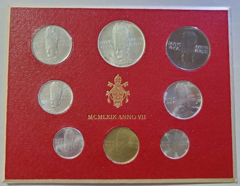 Read more about the article 1969 Vatican City Set With Silver Coin