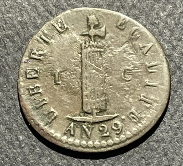 Read more about the article Haiti 1832 AN29 1 Centime