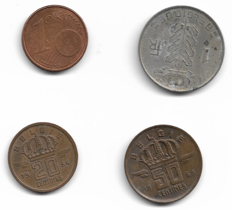 Read more about the article Belgium 4 Coin Lot