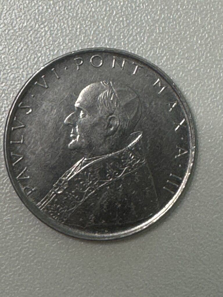 Read more about the article Vatican City Vatican – Pope Paul VI. – Coin – 100 Lire 1965 Rome – Mint State