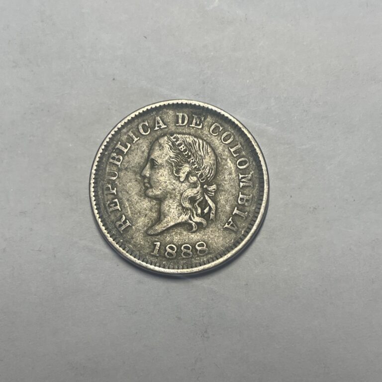 Read more about the article Coin Colombia 5 Centavos 1888 KM183.2 – LN366