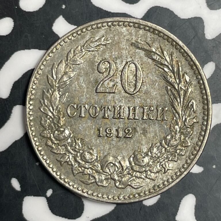 Read more about the article 1912 Bulgaria 20 Stotinki Lot#T3381 Nice!