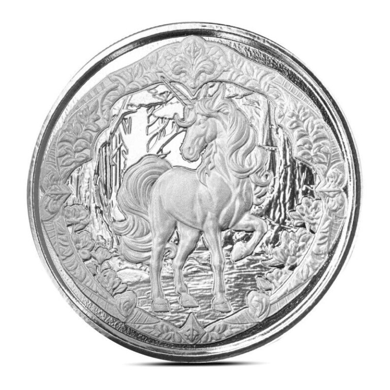 Read more about the article 2024 1/2 oz Fiji Unicorn Silver Coin (BU)