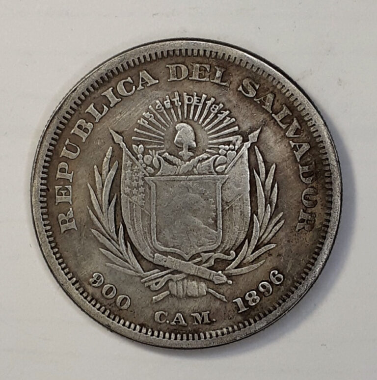 Read more about the article Coin 1 peso 1896 Salvador