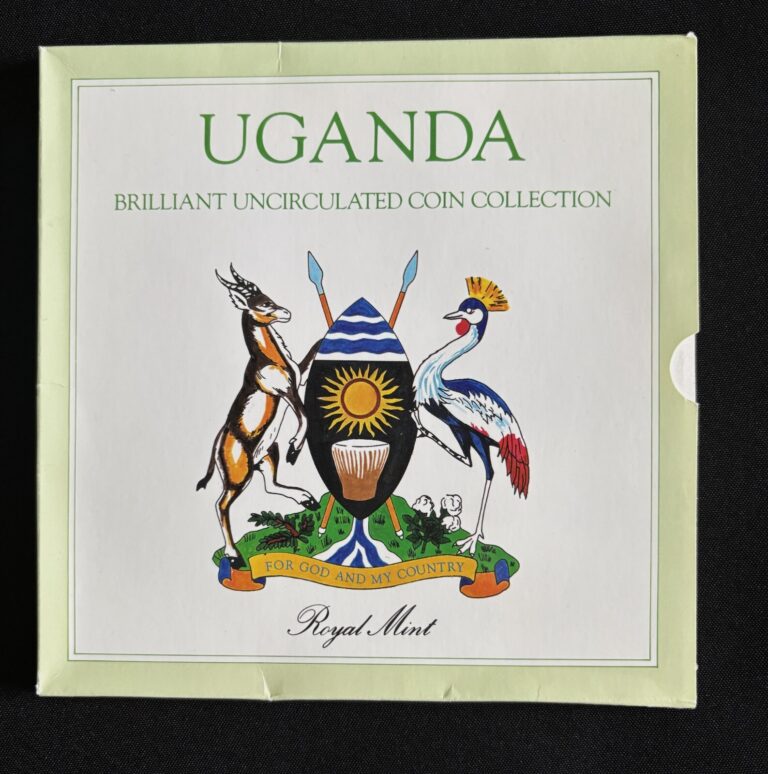 Read more about the article Uganda – 1987 – Brilliant Uncirculated Coin Set – Royal Mint