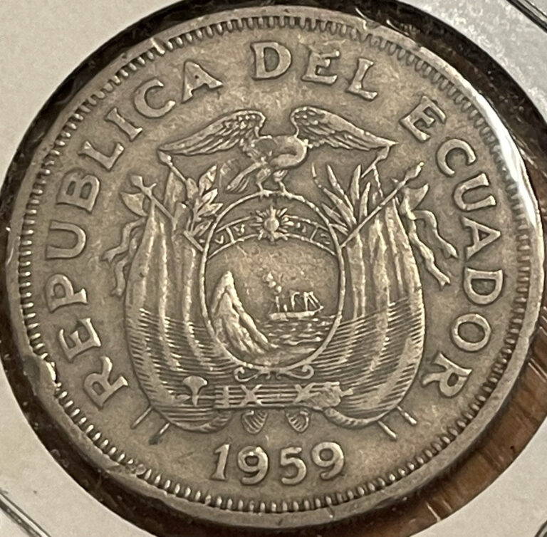 Read more about the article Ecuador 1 Sucre Coin  1959  High Grade – Combined Shipping OK