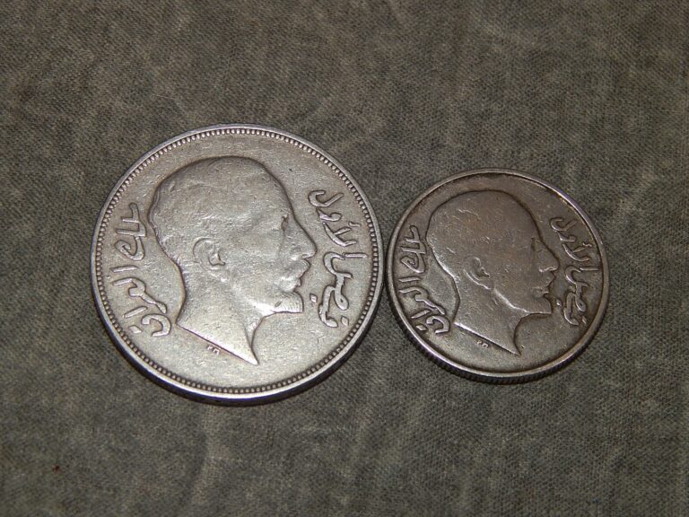 Read more about the article 1932 1 Riyal and 1931 50 Fils IRAQ SILVER Coins UNCOMMON