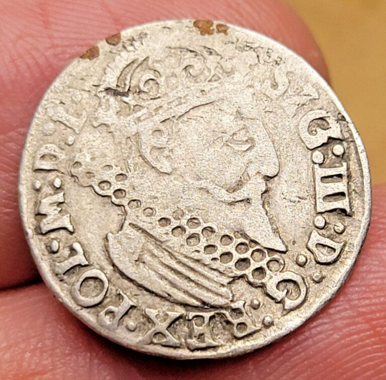 Read more about the article 1623 Poland 3 Groschen Silver coin SIGISMUND III