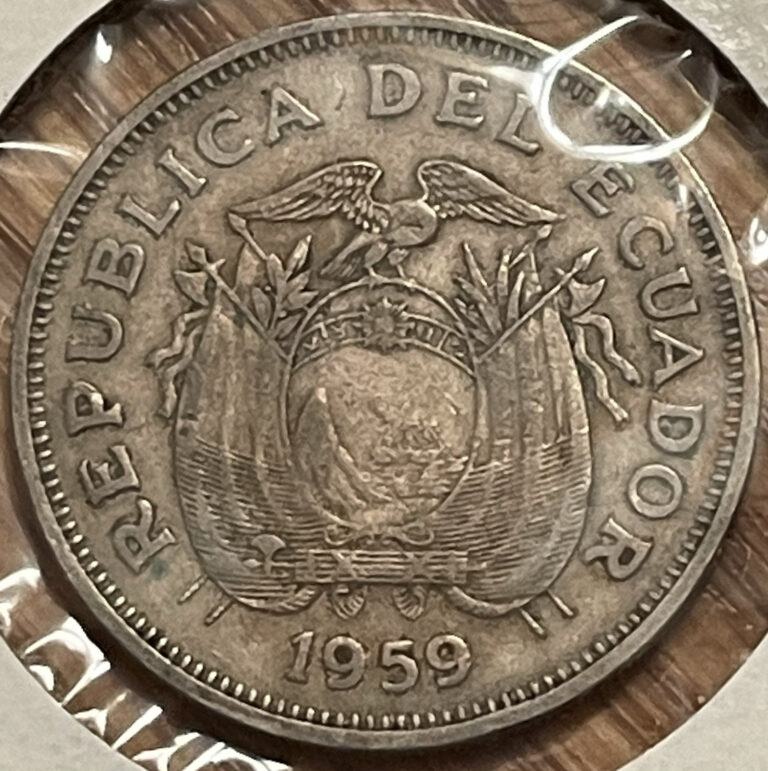 Read more about the article Ecuador 1 Sucre Coin  1959 – Combined Shipping OK