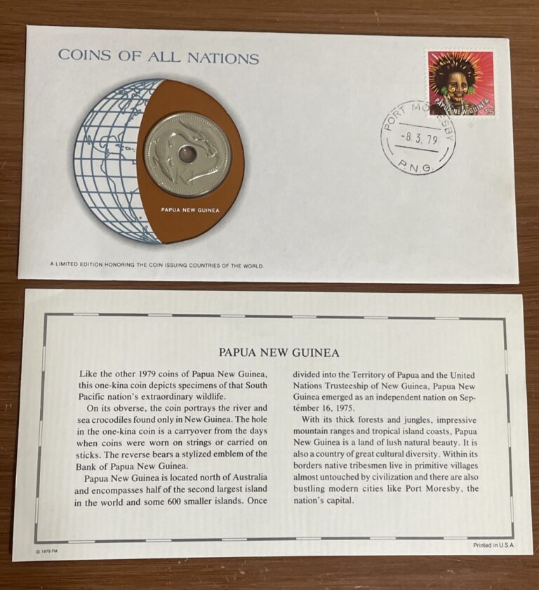Read more about the article Coins of All Nations Papua New Guinea 1 Kina 1979  UNC