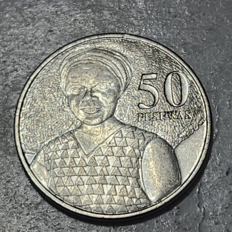 Read more about the article GHANA 🇬🇭 FIFTY (50) PESEWAS COIN 2007