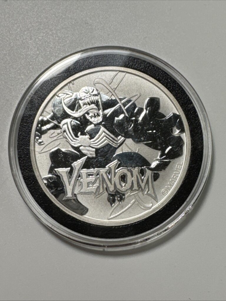 Read more about the article 2020 Tuvalu Venom 1oz 9999 Silver Dollar Coin