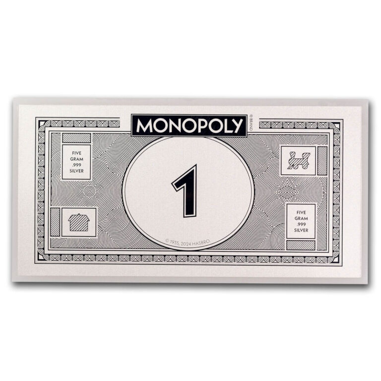 Read more about the article 2024 Samoa Monopoly Currency 5 Gram Silver Foil Note