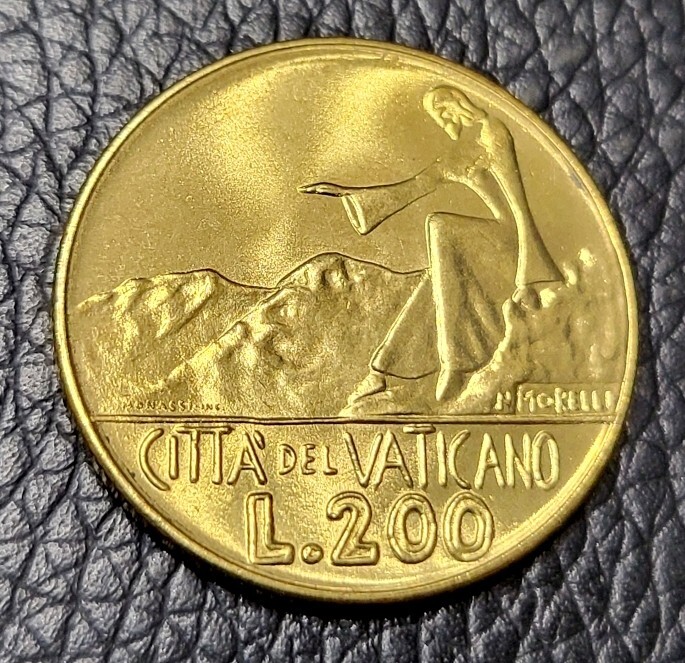 Read more about the article 1978 Vatican City 200 Lire Coin
