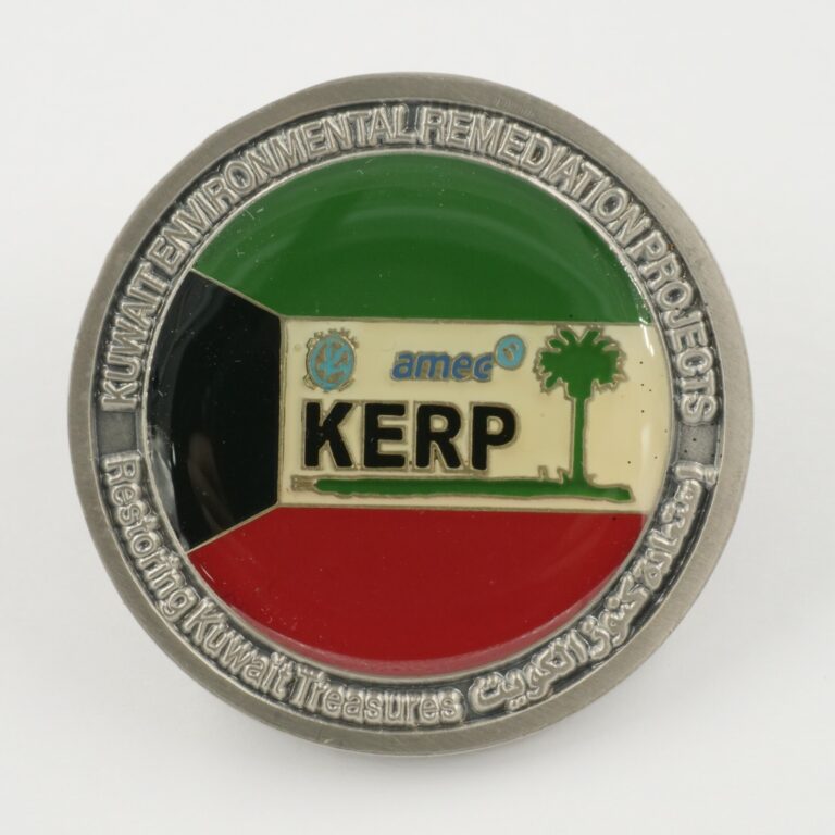 Read more about the article [535] Kuwait Environmental Remediation Projects KERP Challenge Coin 4cm UXO Team