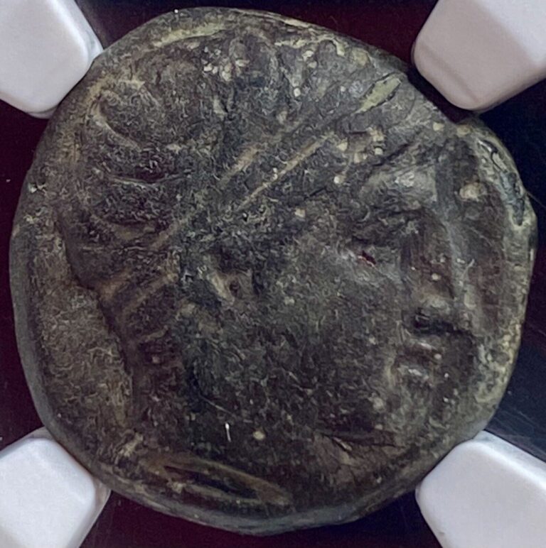 Read more about the article NGC Graded 359BC-336BC Certified Greek Kingdom of Macedon Coin Philip II Ch Fine