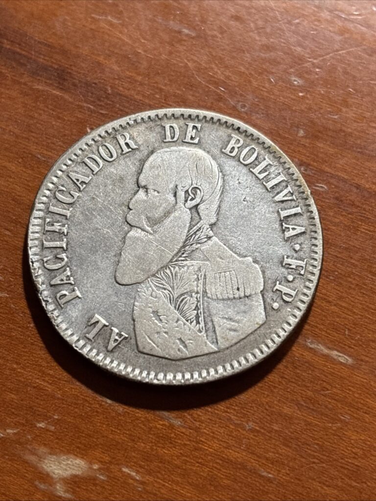 Read more about the article BOLIVIA MELGAREJO 1865 SILVER CIRCULATED