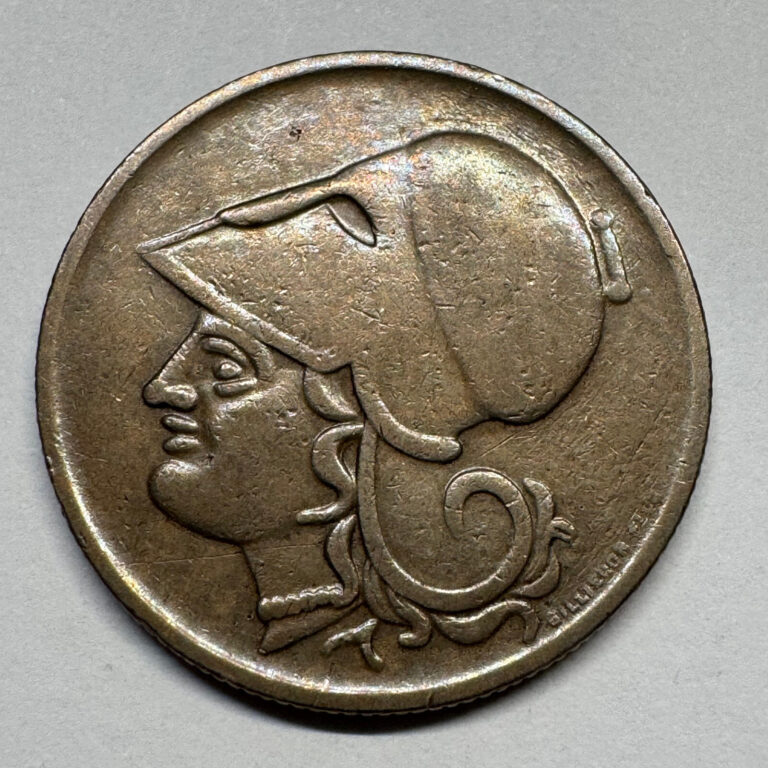 Read more about the article 1926 Greece 1 Drachma – Beautiful Coin – #B-068