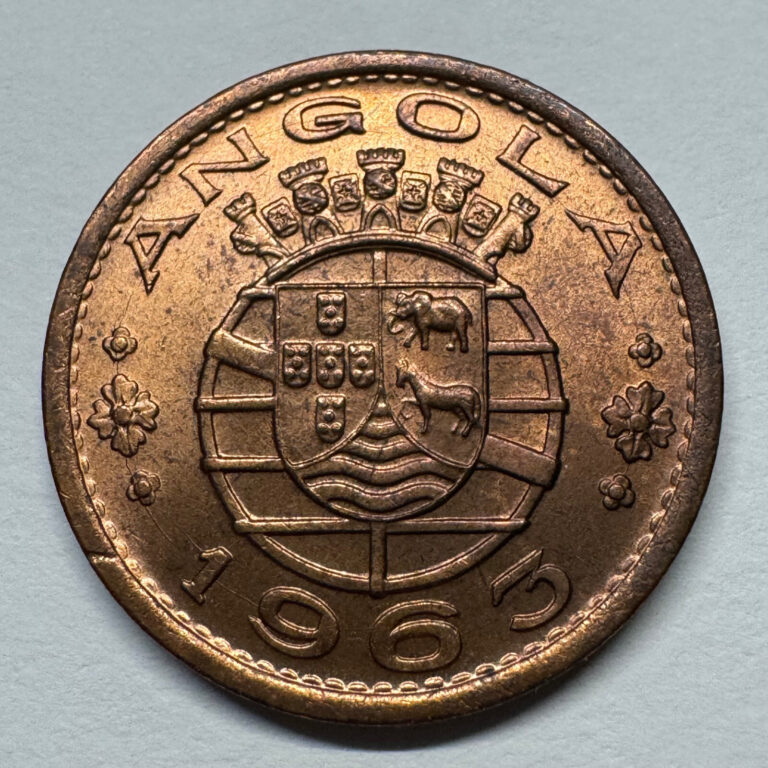 Read more about the article 1963 Angola 1 Escudo – Beautiful Coin – #B-088