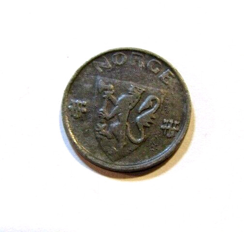 Read more about the article Norway 1942 1 Ore Iron Coin