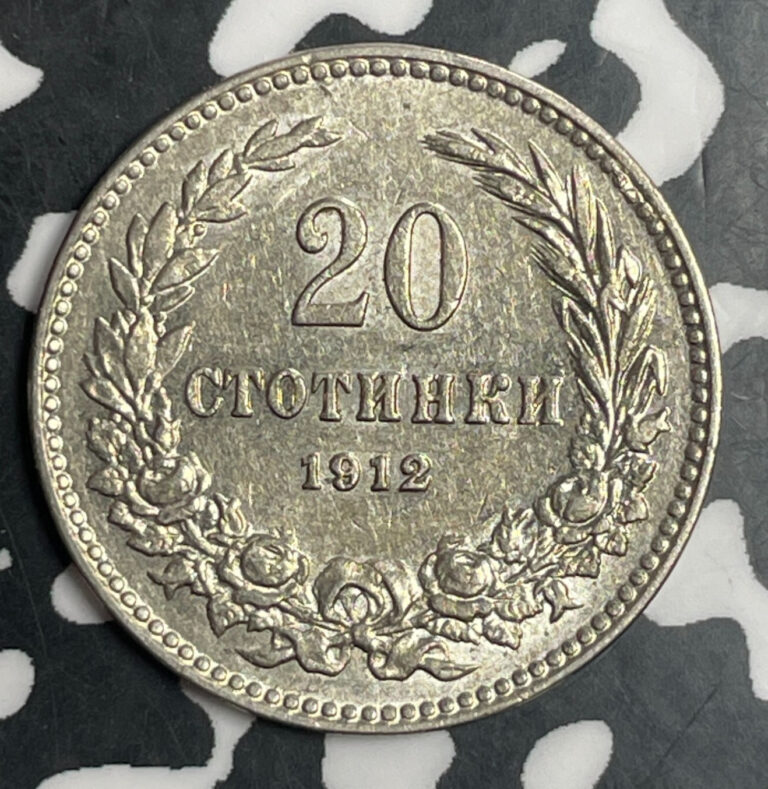 Read more about the article 1912 Bulgaria 20 Stotinki Lot#T3380 Nice!