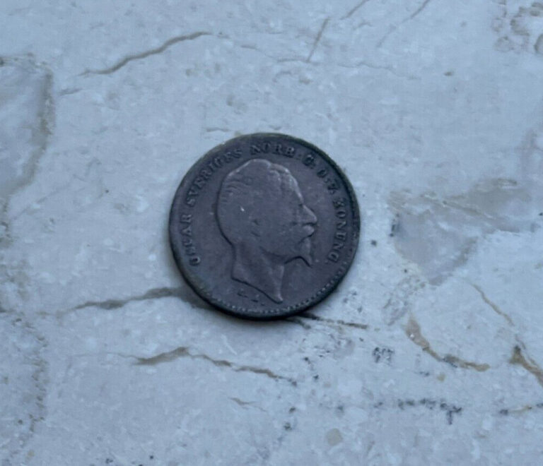 Read more about the article 1855 Sweden 25 Ore – Silver