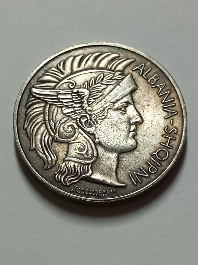 Read more about the article Coin 1 Frang Ari 1927 Albania